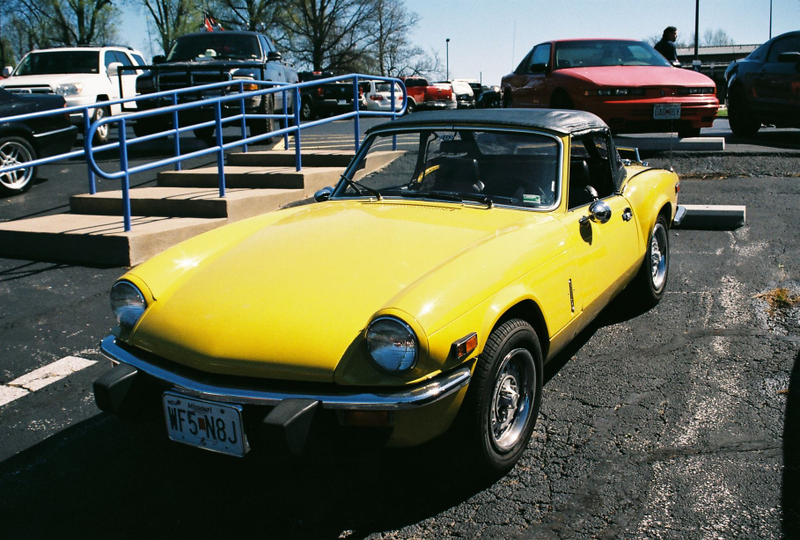 Illustration for article titled Photo of My Car in Old Film (and others!)